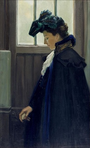 A Woman, 1901 (Albert Edelfelt) (1854-1905) 